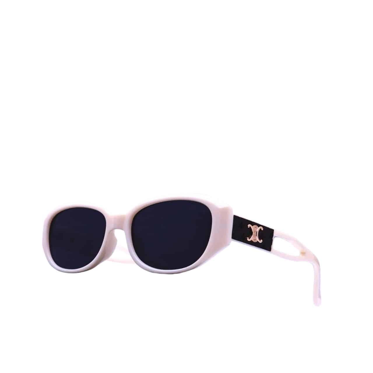 Ce1i*e Triomphe Hole Punch Sunglasses White