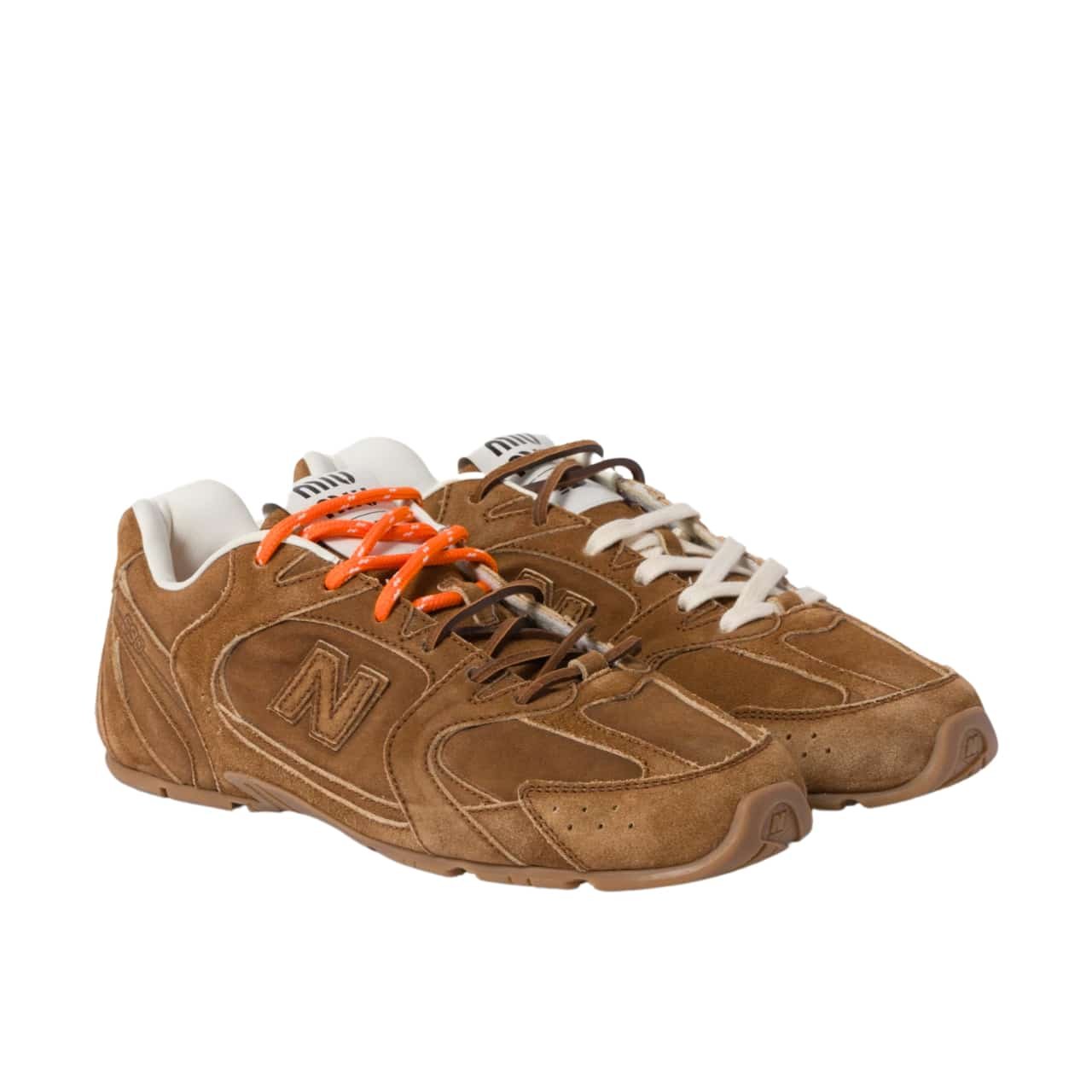 Miu Miu X New Balance 530 Sl Suede Sneaker Cinnamon 5E165E Z5O F0401 F D005