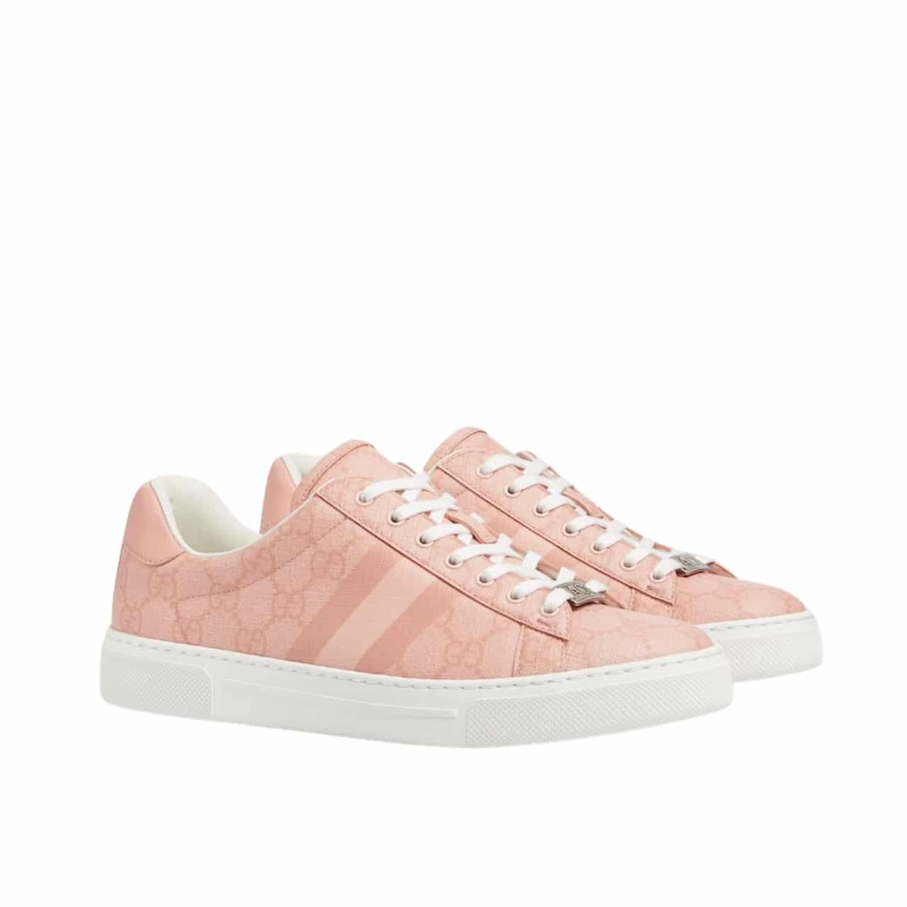 Gvc*1 Ace Sneaker With Web Pink 812026 Fad2A 8741