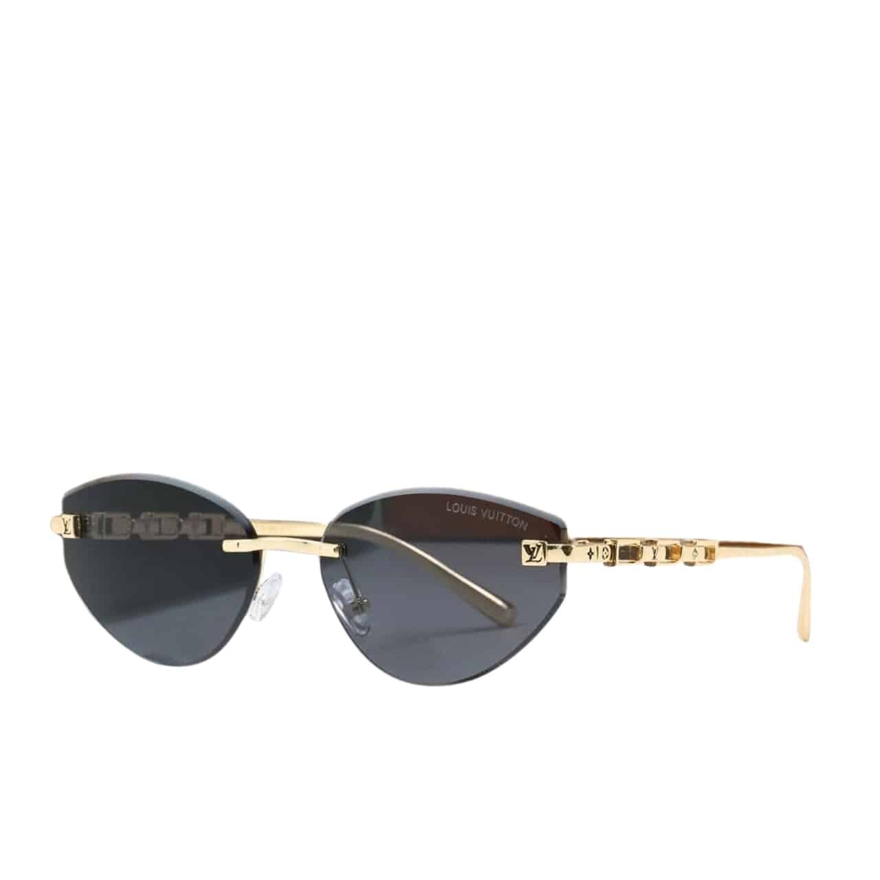 L0vis Vvtt0n Iconique Féline Sunglasses Black