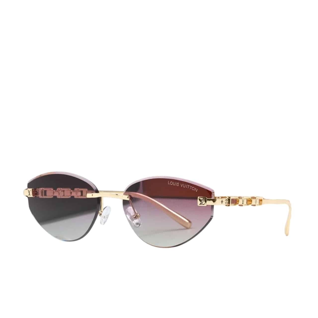 L0vis Vvtt0n Iconique Féline Sunglasses Purple