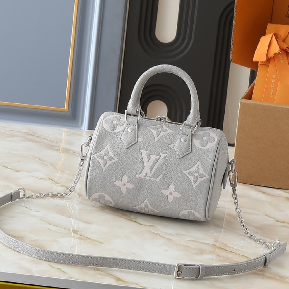 L0vis Vvtt0n Speedy Bandoulière 20 Bag Gray 20Cm M14207