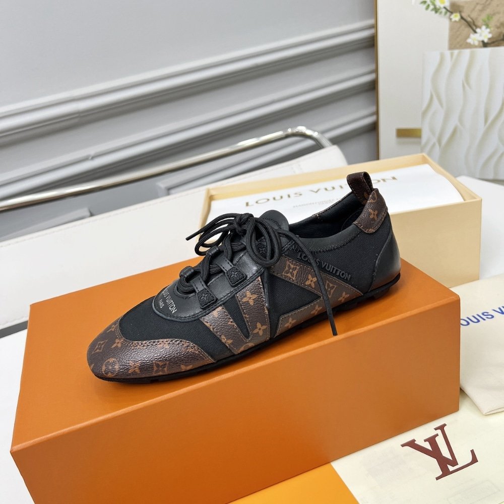 L0vis Vvtt0n Lv Sneakerina Monogram Black 1Ahndo