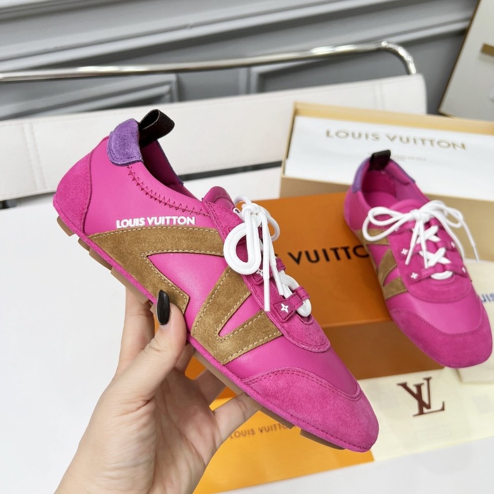 L0vis Vvtt0n Lv Sneakerina Fuchsia Pink 1Ahnee