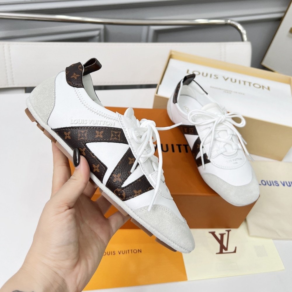 L0vis Vvtt0n Lv Sneakerina Monogram White 1Ahnc6