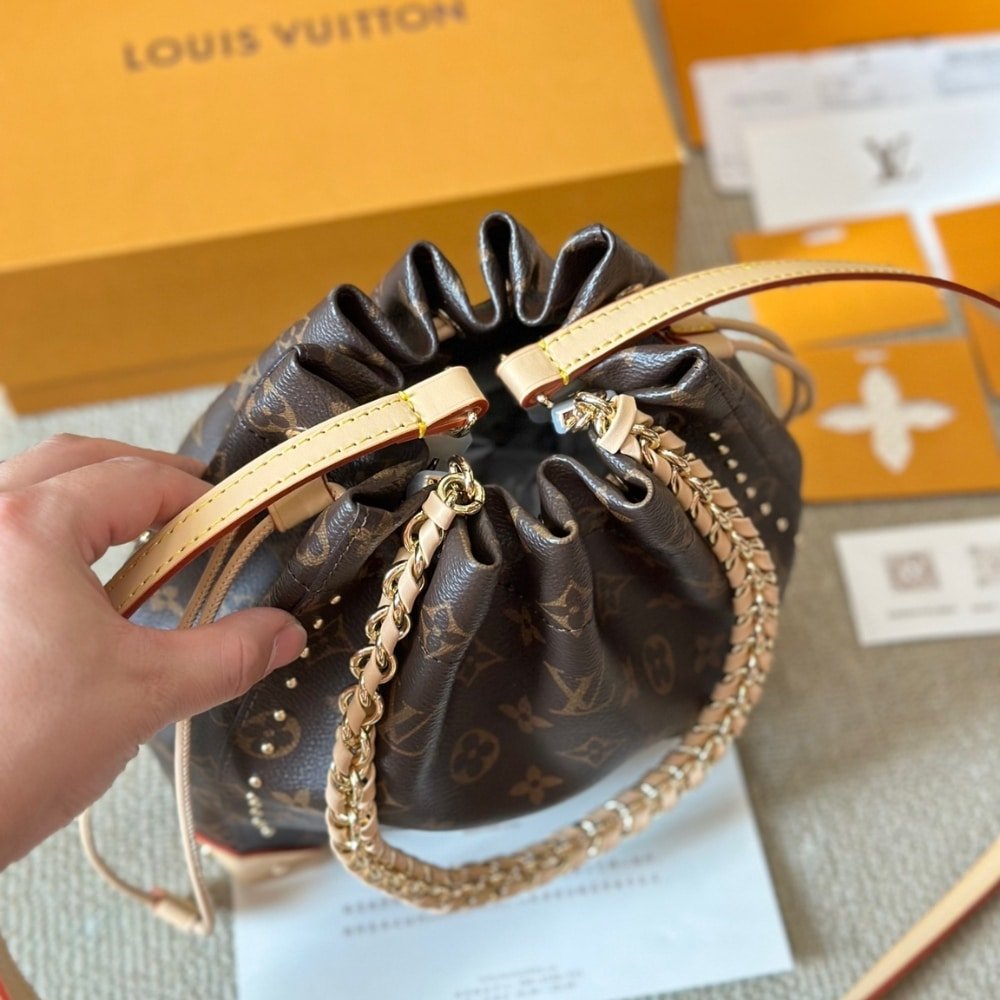 L0vis Vvtt0n Noé Trunk PM Bag Monogram Brown 20Cm