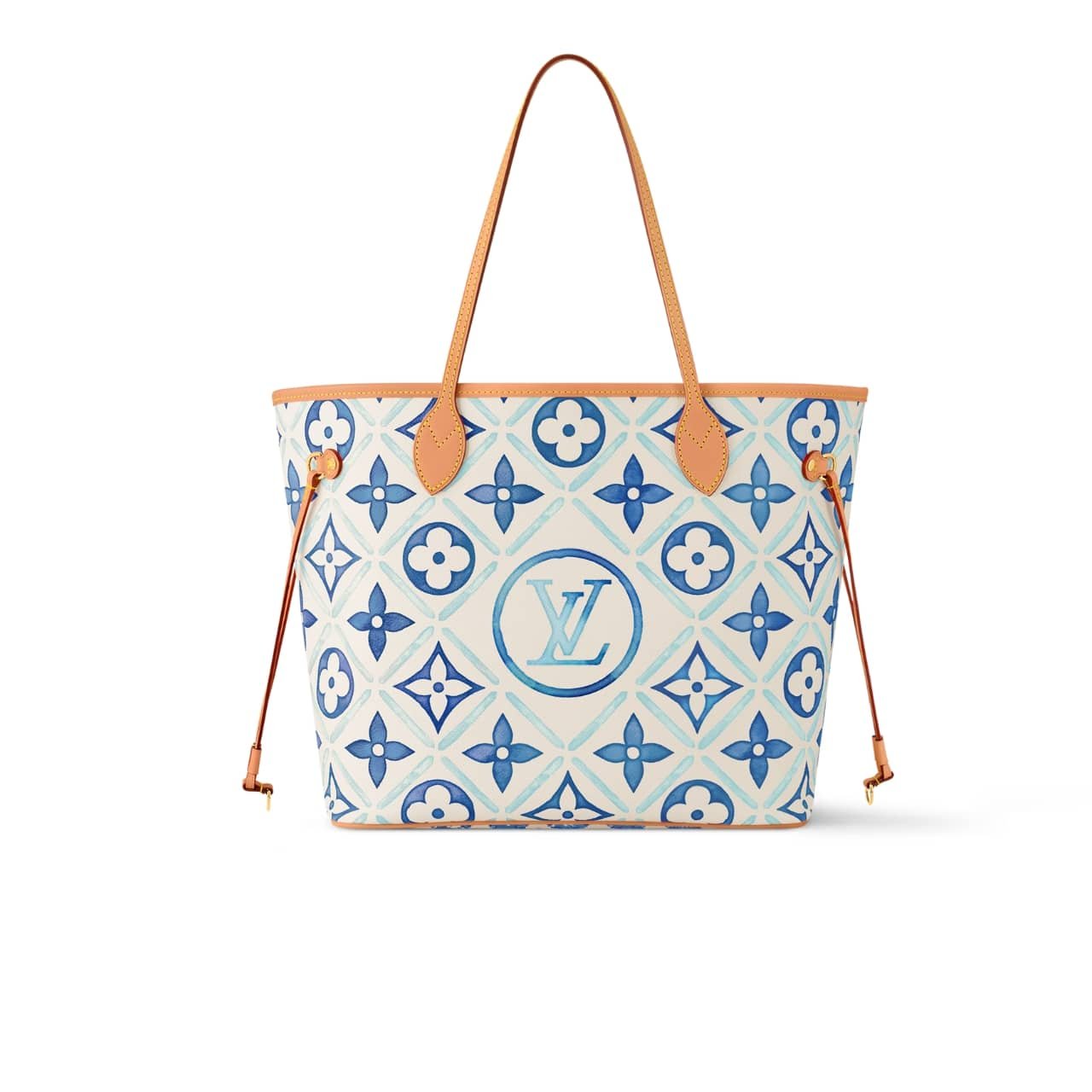 L0vis Vvtt0n Neverfull Mm Autres Toiles Monogram Lagoon 31Cm M11263