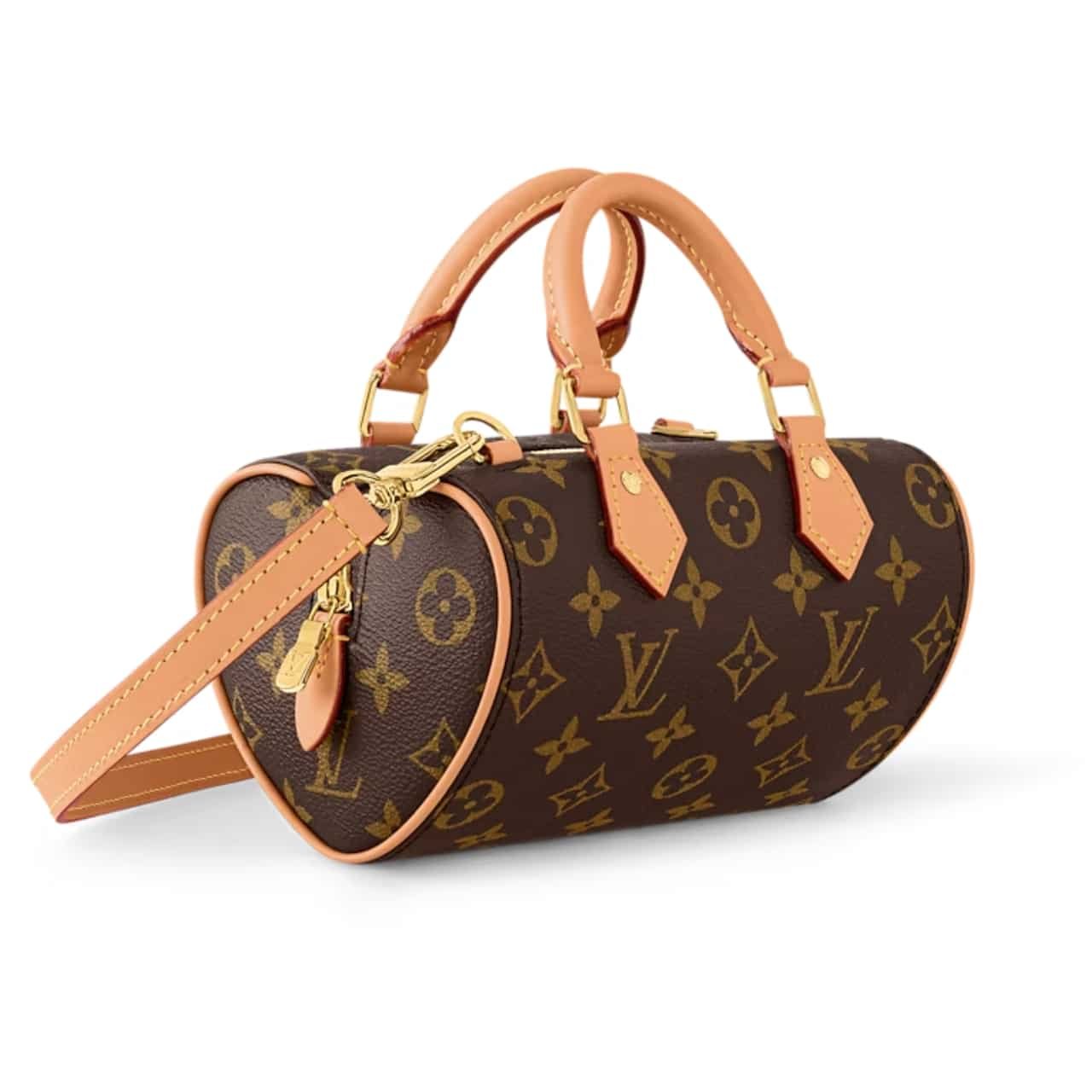 L0vis Vvtt0n Speedy Dating Nano Bag Monogram Brown 20Cm M13226