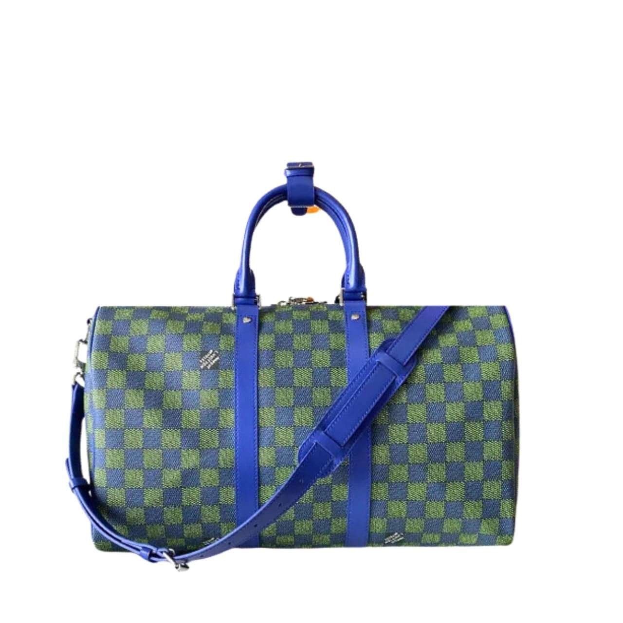 L0vis Vvtt0n Keepall Bandoulière Blue Green 45Cm