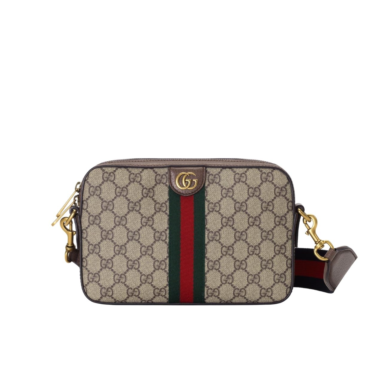 Gvc*1 Ophidia Gg Shoulder Bag Beige Ebony 23.5Cm 699439 9C2St 8920