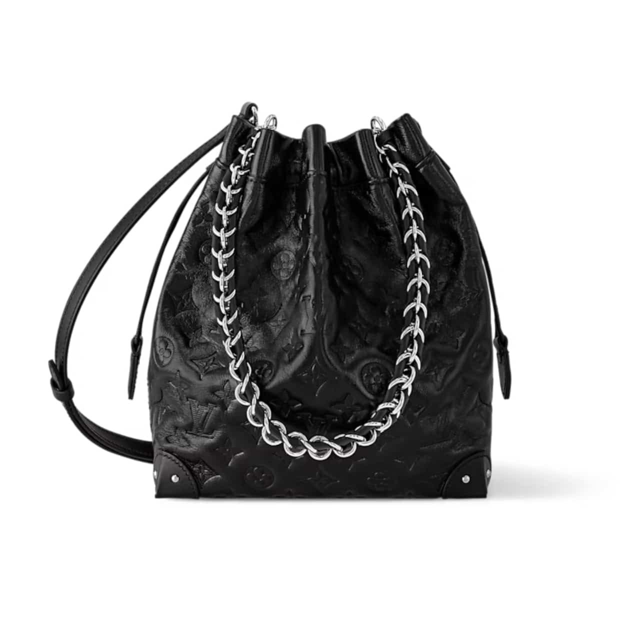 L0vis Vvtt0n Noé Trunk PM Bag Coussin Black 20Cm M13484