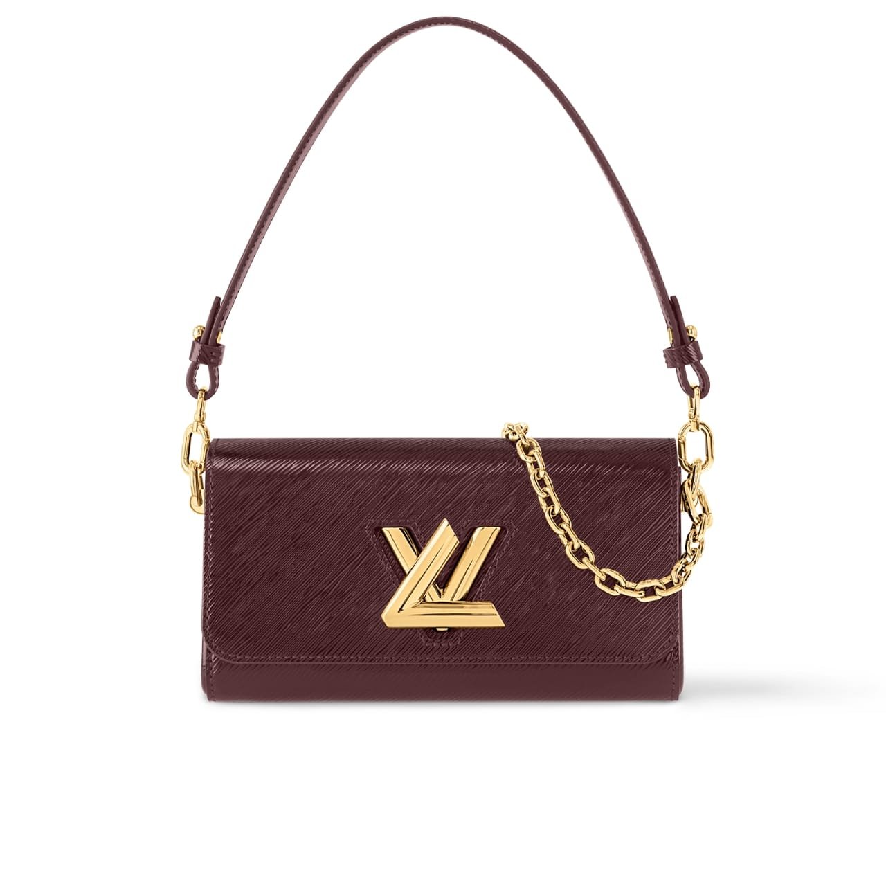 L0vis Vvtt0n Twist West Bag Epi Bordeaux 23Cm M24603