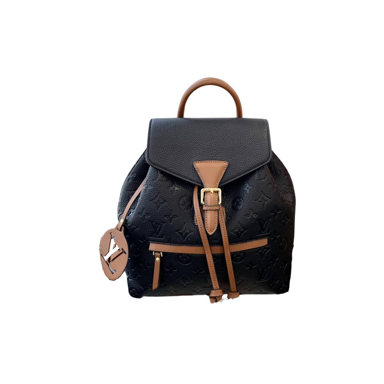 L0vis Vvtt0n Montsouris Backpack Empreinte Black And Brown 25Cm