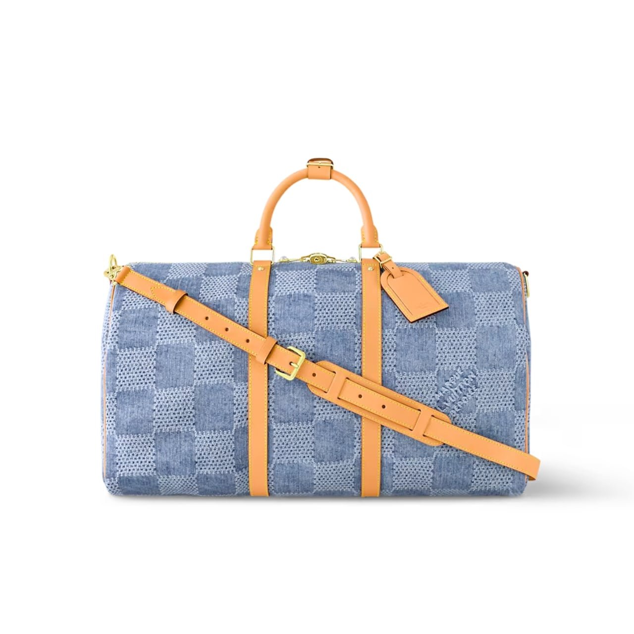 L0vis Vvtt0n Keepall Bandoulière Denim Other Blue 45Cm N40739