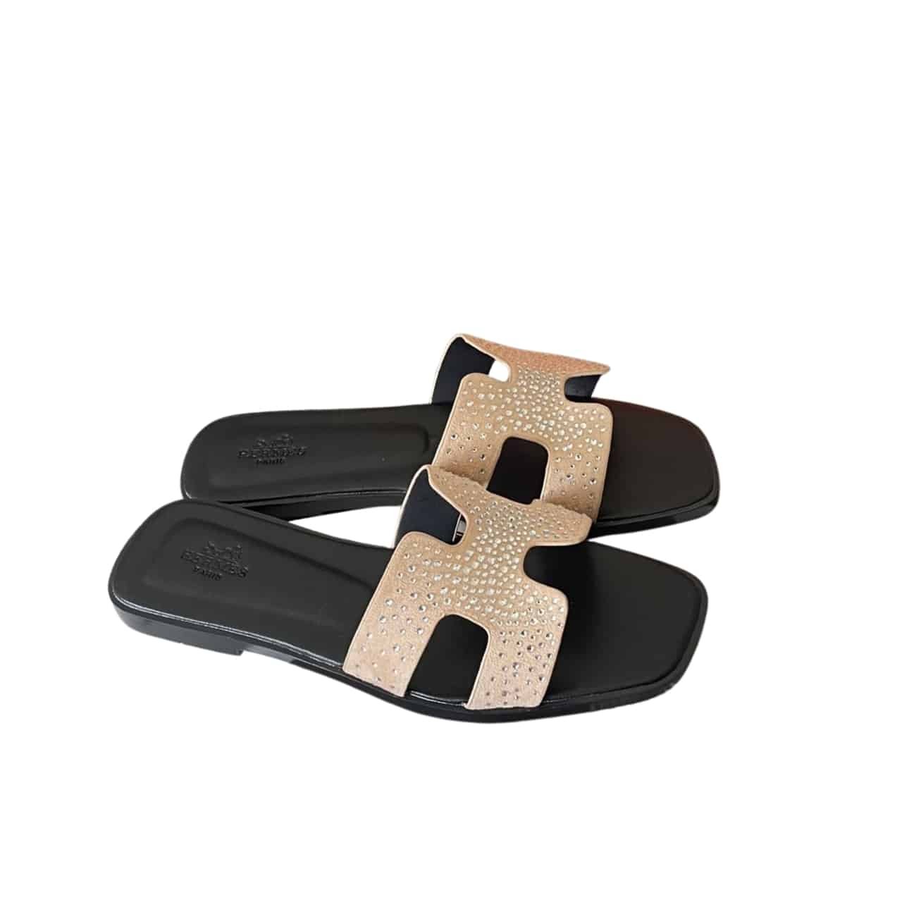 H**me5 Oran Sandal Crystle Beige