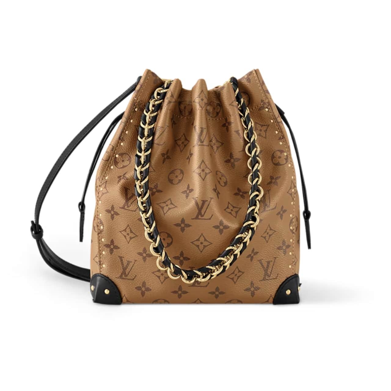 L0vis Vvtt0n Noé Trunk PM Bag Monogram Reverse Brown 20Cm M13324