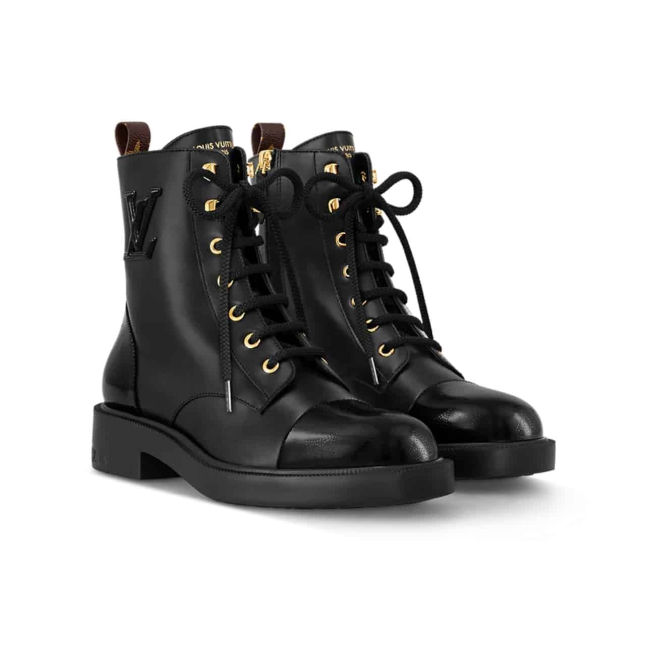 L0vis Vvtt0n Citizen Flat Ranger Boot Leather Black