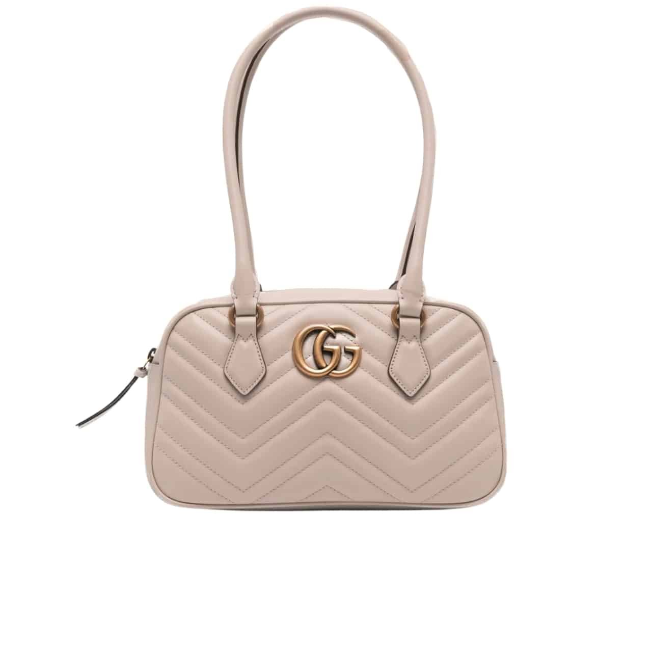 Gvc*1 Marmont Small Top Handle Bag Pink 25Cm