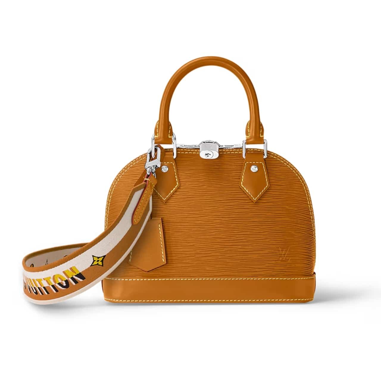 L0vis Vvtt0n Alma Bb Bag Honey Brown 25Cm M57540