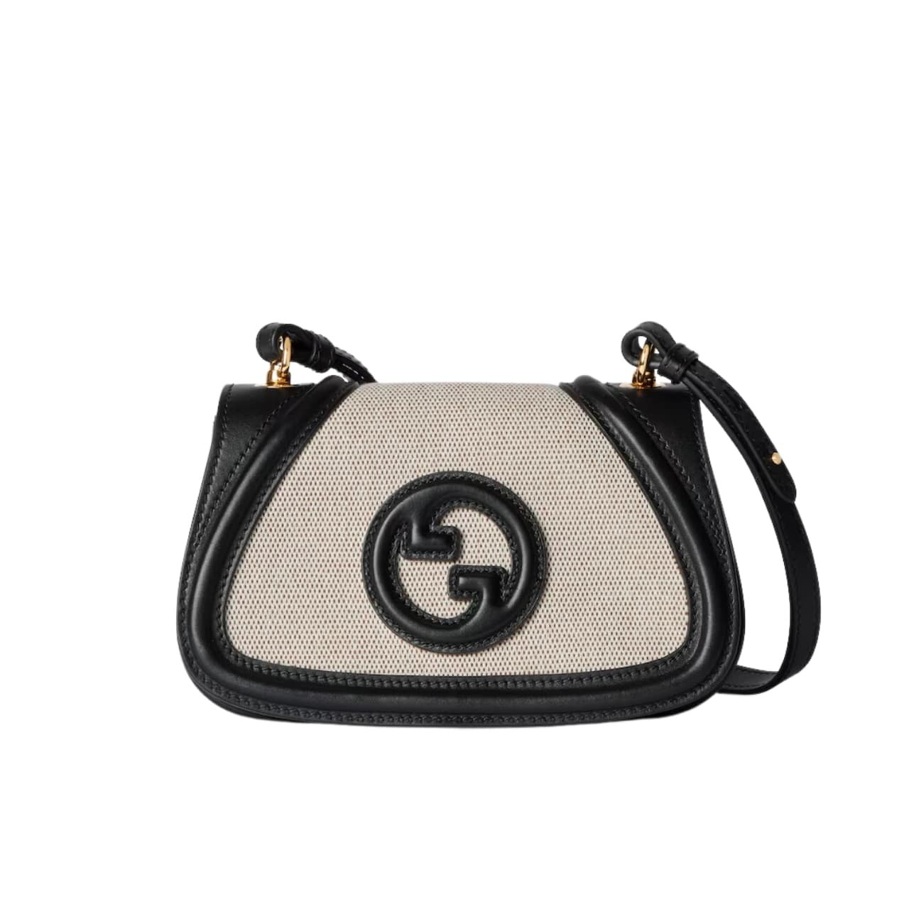 Gvc*1 Blondie Mini Shoulder Bag Natural Black 22Cm 815700 Haakf 2546