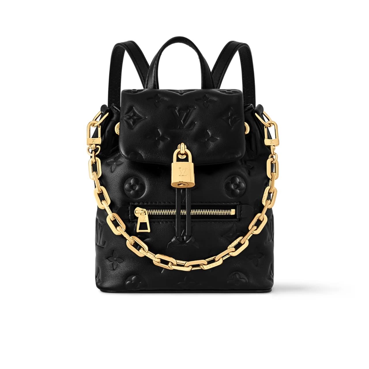L0vis Vvtt0n Coussin Backpack Mini Black 15Cm M13387