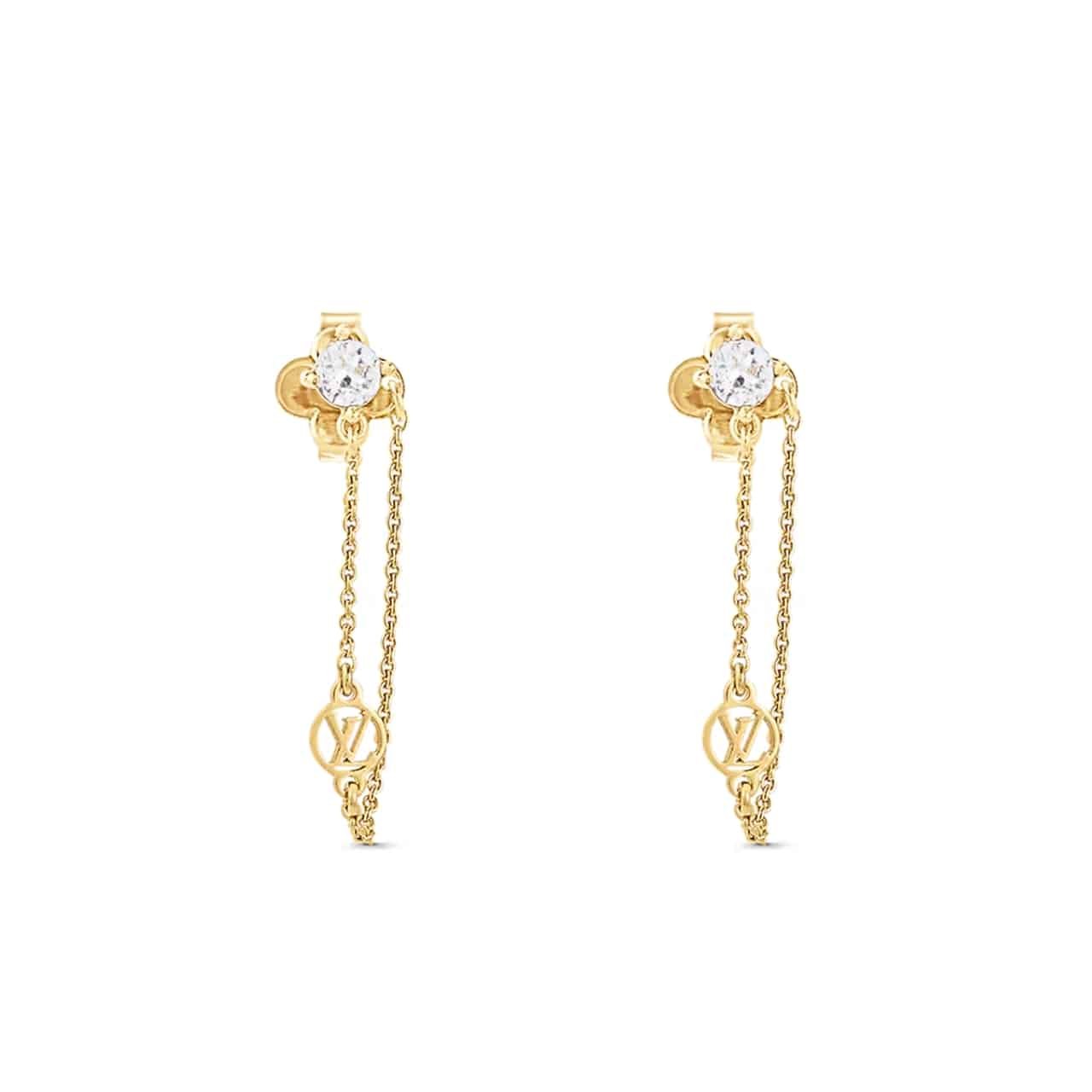 L0vis Vvtt0n Petit L0vis Earrings In Gold M00390