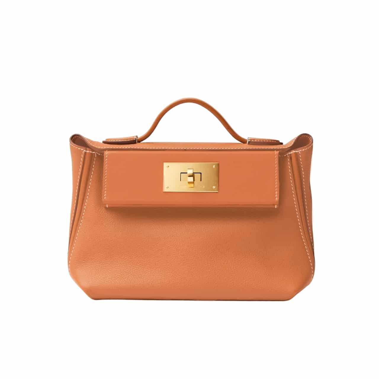 H**me5 Kelly 24/24 Gold Hardware Evercolor Gold 21Cm