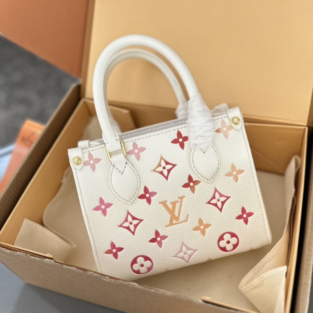 L0vis Vvtt0n Onthego Bb Bag Monogram Empreinte Sunrise Aquarelle 20Cm M47115