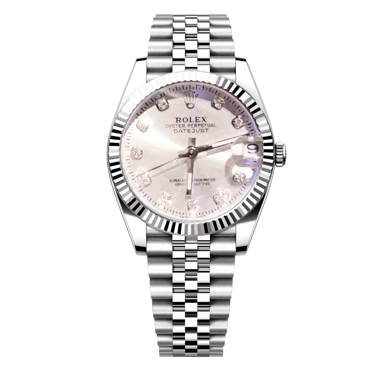 R01ex Datejust 31 White Gold 40Mm 278274 0006
