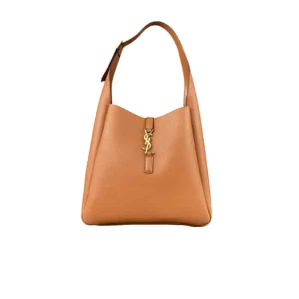 Sa1nt Lau*nt 5 À 7 Soft Small Hobo Bag In Smooth Leather Beige