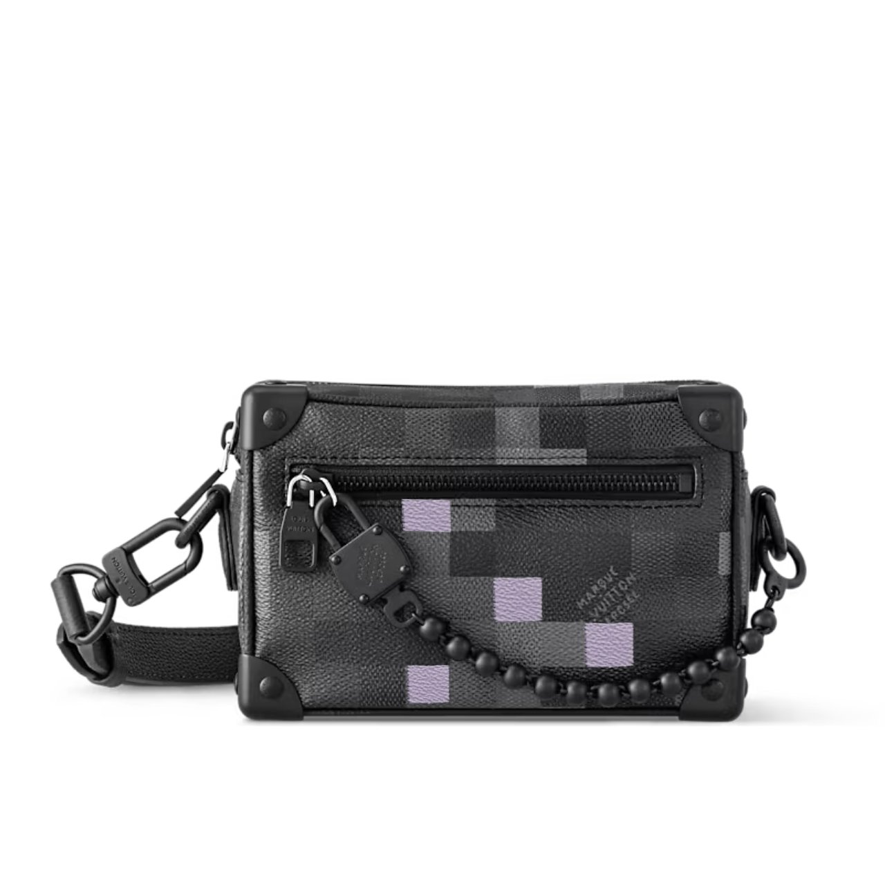 L0vis Vvtt0n Mini Soft Trunk Box Bag Black 18Cm M14922