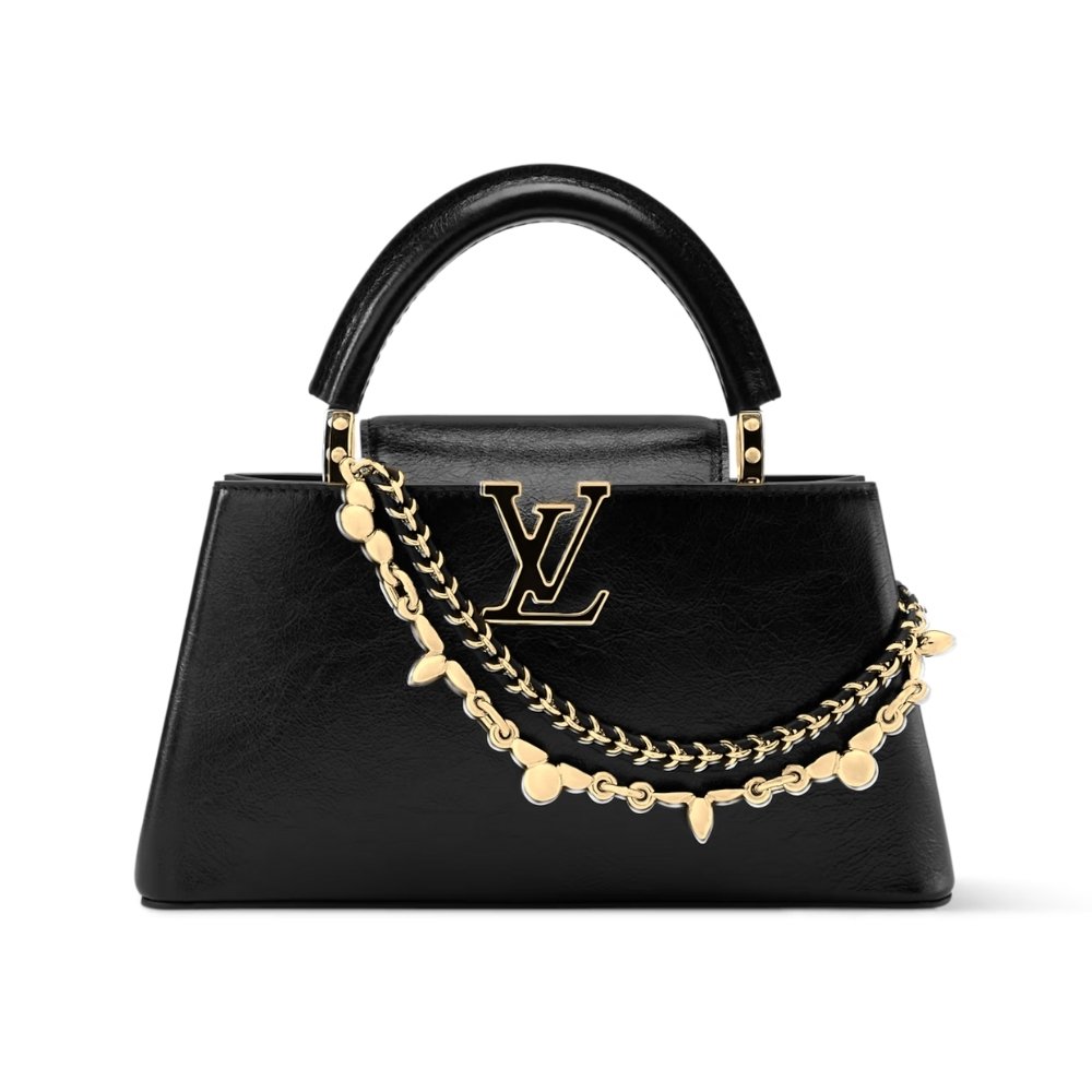 L0vis Vvtt0n Capucines East West BB Black 26Cm M25492