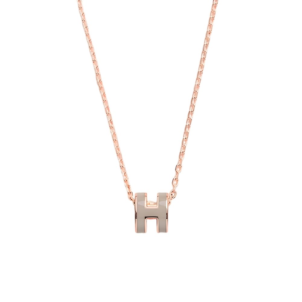 H**me5 Mini Pop H Pendant Grey And Gold H147992Fo55
