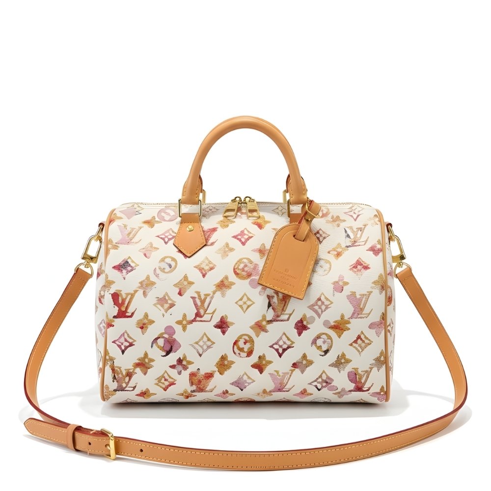 L0vis Vvtt0n Aquarelle Watercolor Speedy 35 White 30Cm