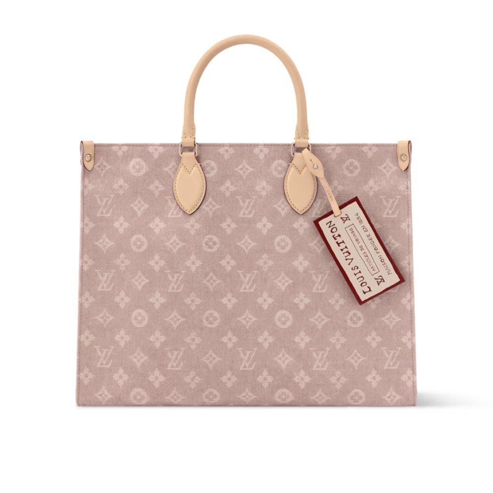 L0vis Vvtt0n Onthego Organizer Meowgram Beige 37Cm M15136