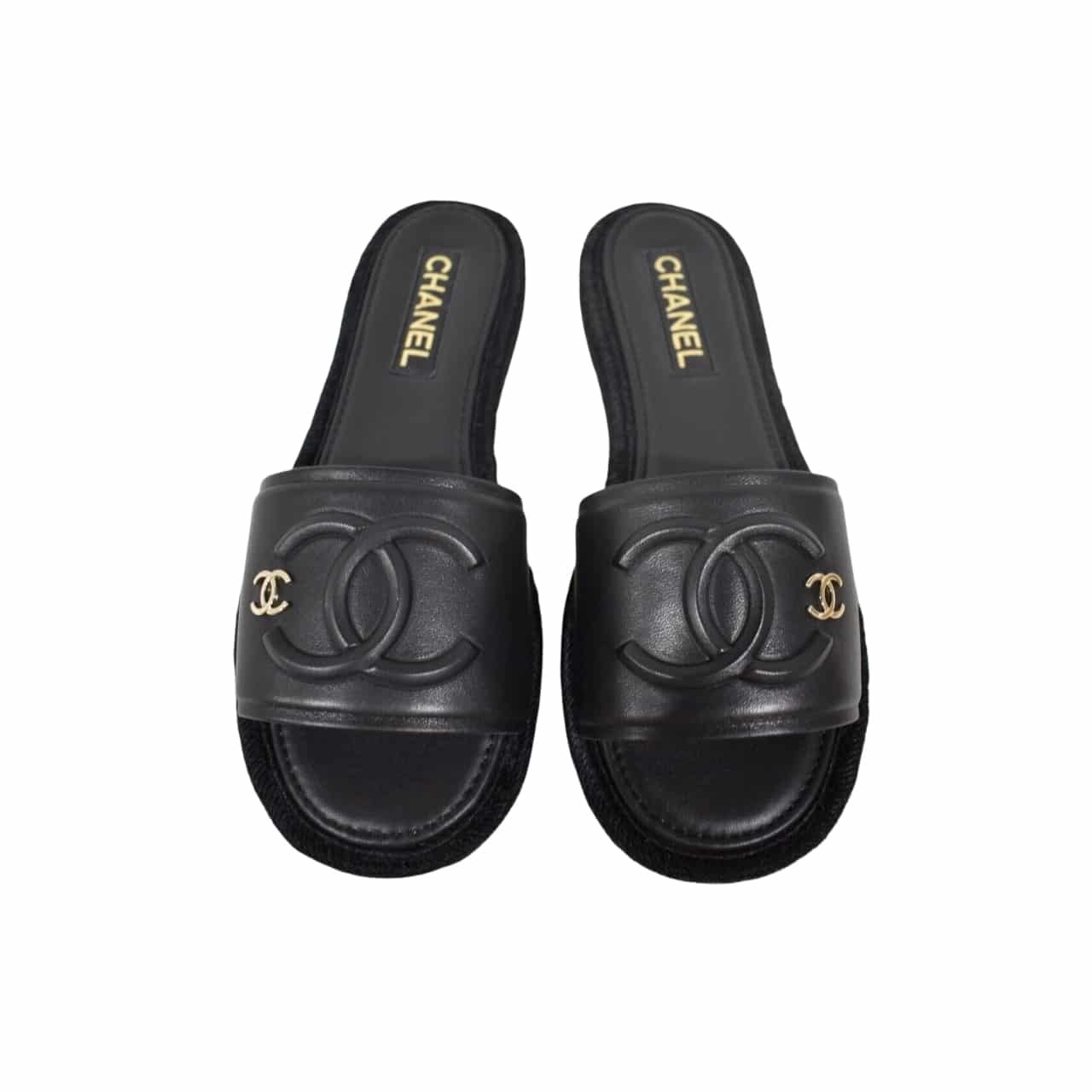 Ch**el Black Slide Cc Logo