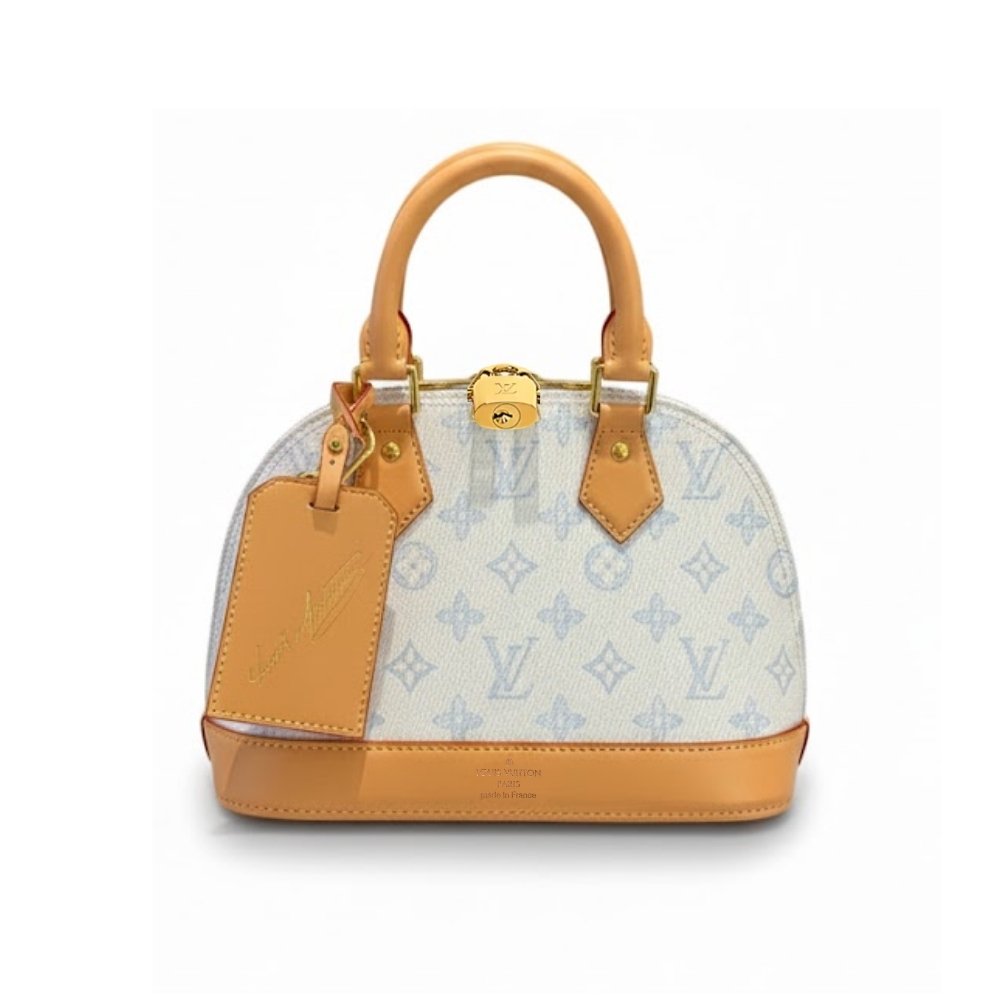 L0vis Vvtt0n Alma BB Monogram Origine Bleu Courrier 24Cm M27526
