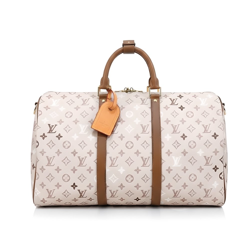 L0vis Vvtt0n Keepall Bandoulière 50 Monogram Beige 50Cm