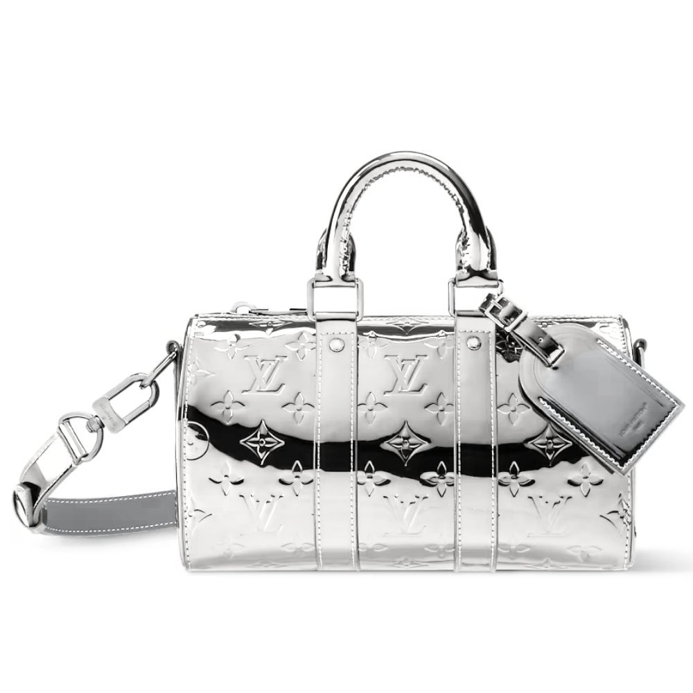 L0vis Vvtt0n Keepall Bandoulière 25 Silver 25Cm