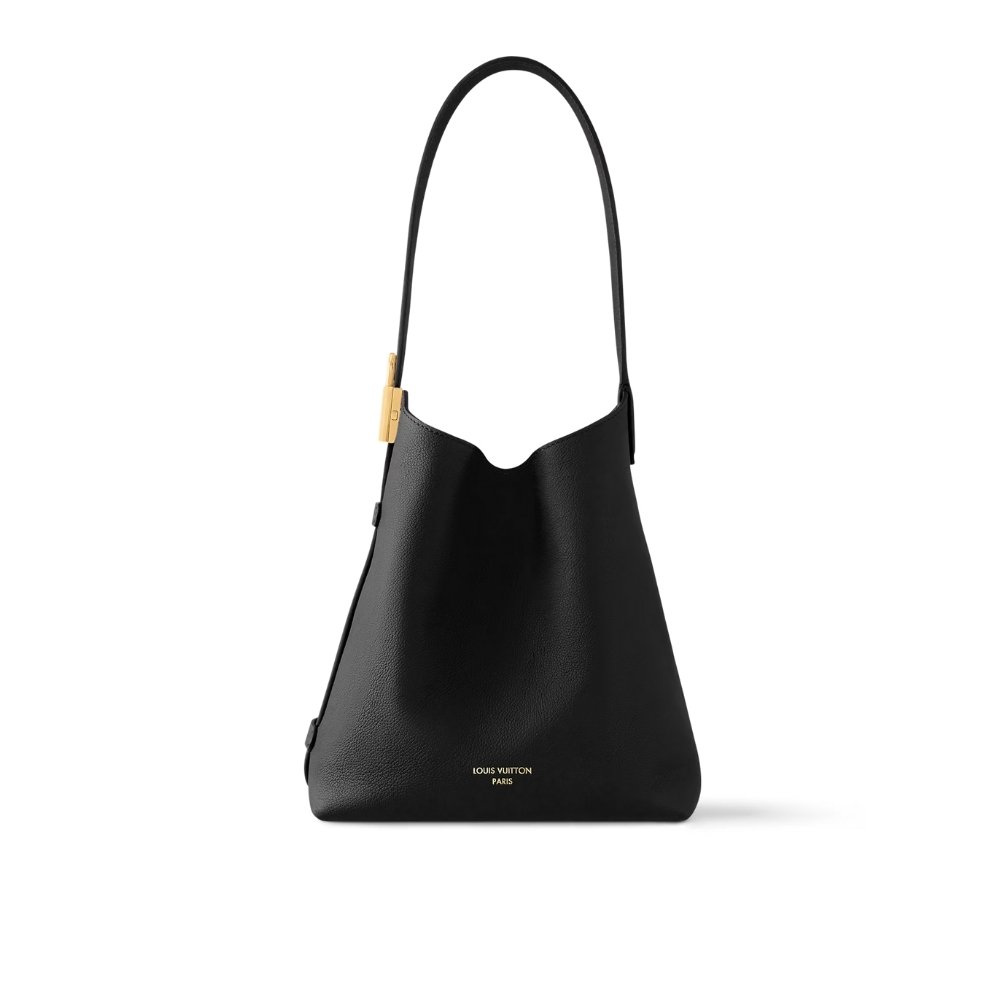 L0vis Vvtt0n Low Key Hobo PM Black 28Cm M25352