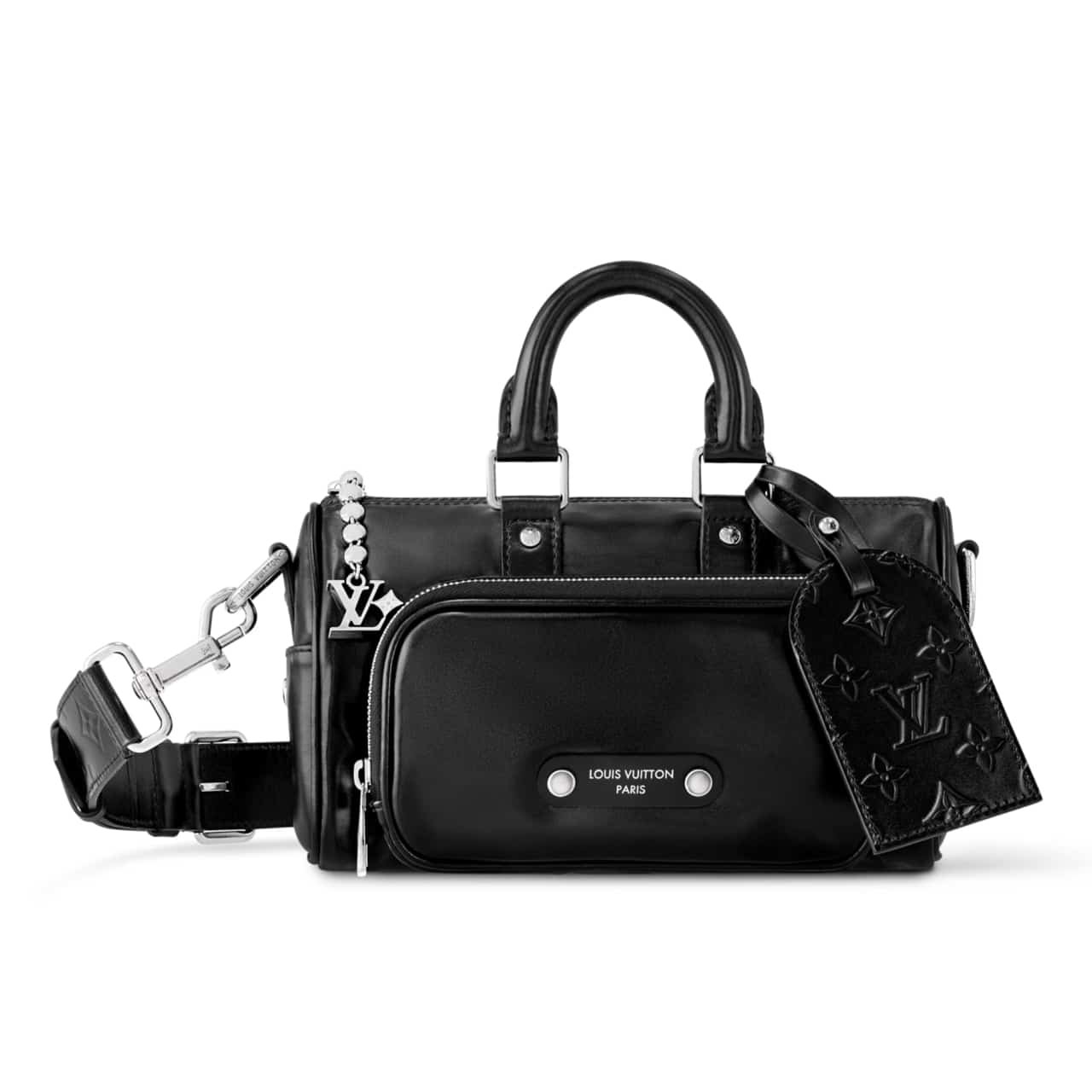 L0vis Vvtt0n Keepall Cargo Bandouliere 25 Black 25Cm M13988