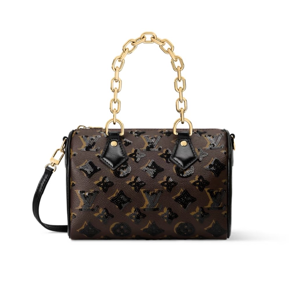 L0vis Vvtt0n Speedy Bandouliere 20 Monogram Canvas Brown 20Cm M26314