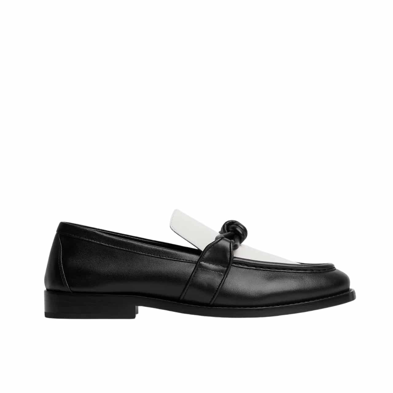 B0tt*ga Ven*ta Astaire Loafer Black And White 796696V5Dz11061