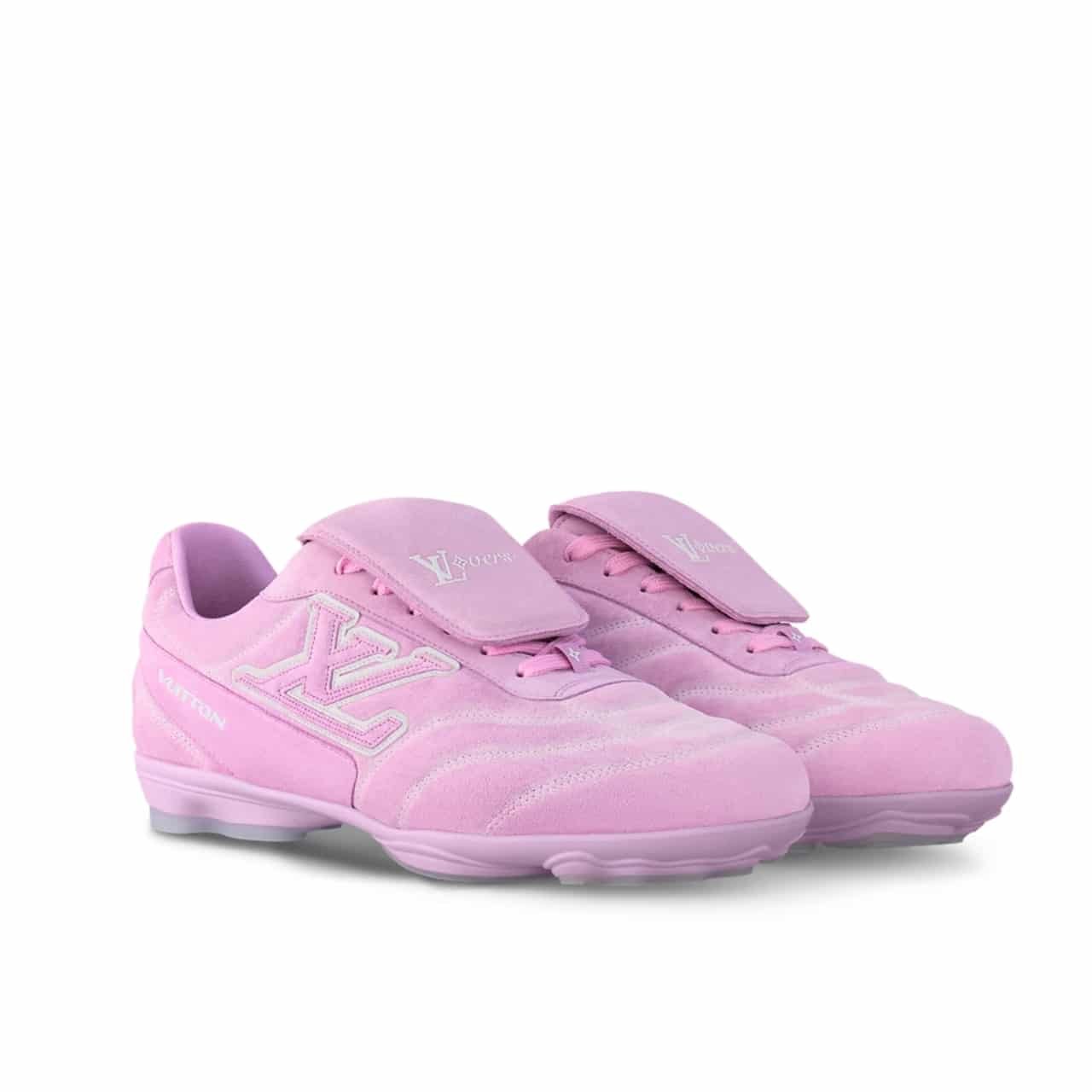 L0vis Vvtt0n Lv Footprint Soccer Pink 1Ahtyk