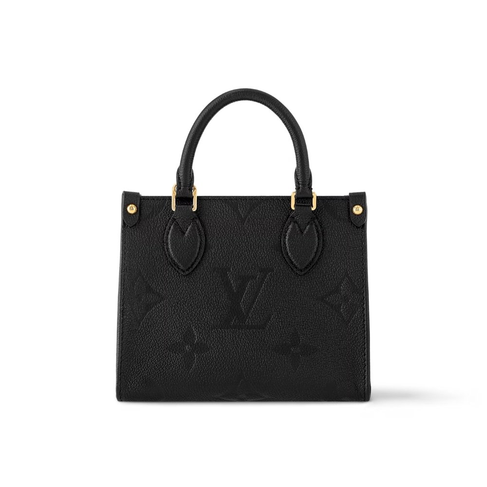 L0vis Vvtt0n Onthego BB Monogram Empreinte Black 18Cm M46993