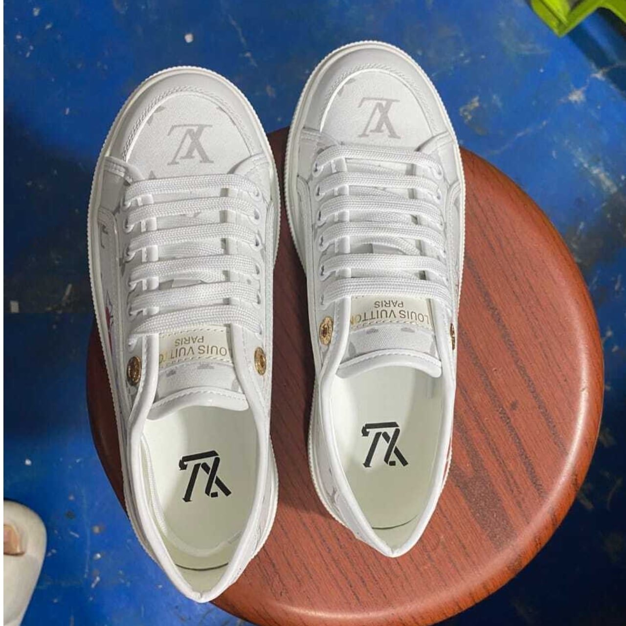 L0vis Vvtt0n X Takashi Murakami Lv Lagoon Sneaker White 1Ahkyo