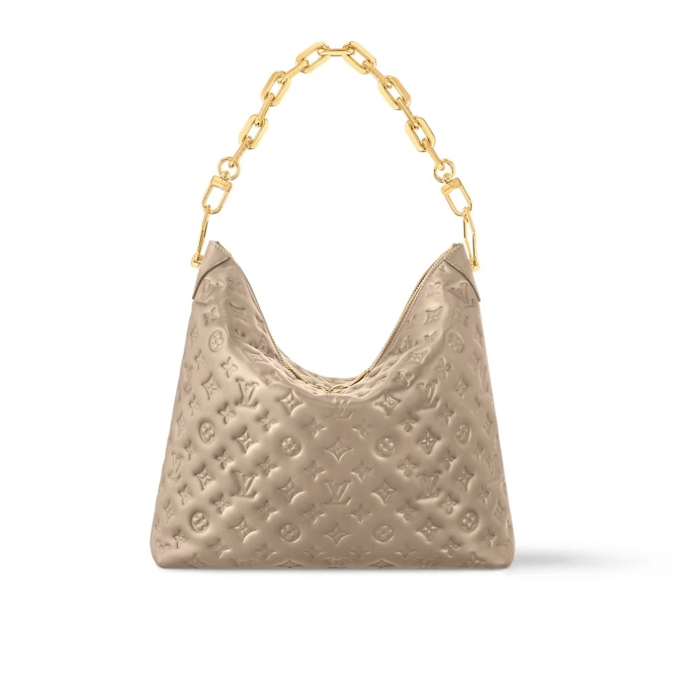 L0vis Vvtt0n Coussin Hobo MM Galet 30Cm M12071
