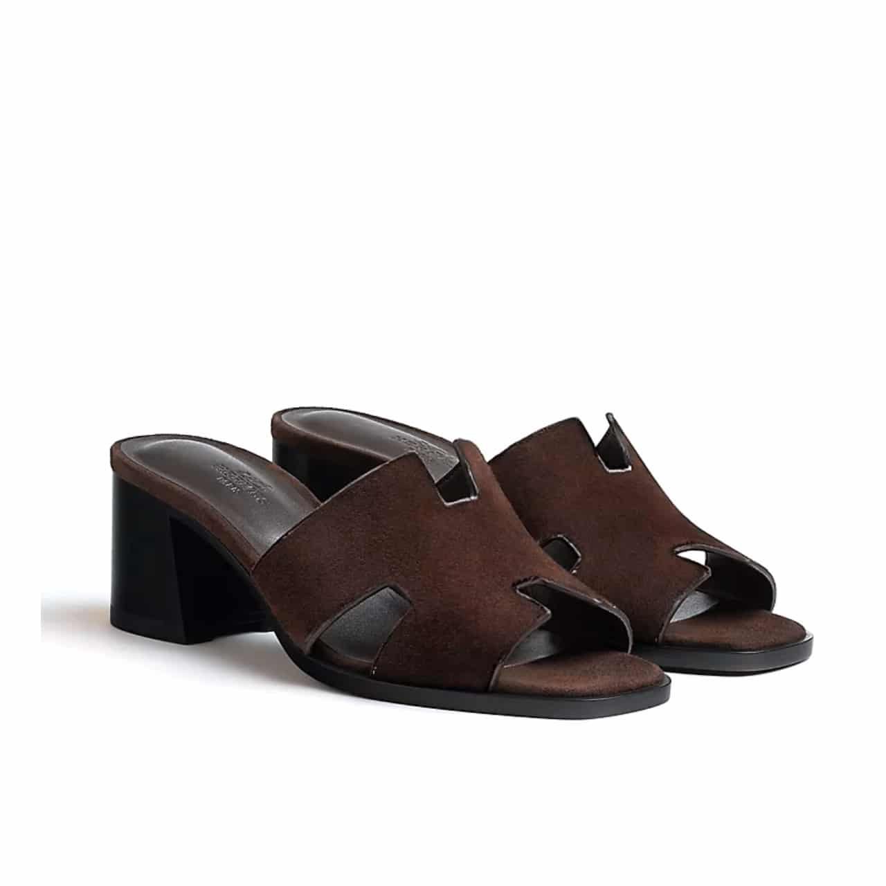 H**me5 Helia 60 Sandal Dark Brown H232088Z F7375