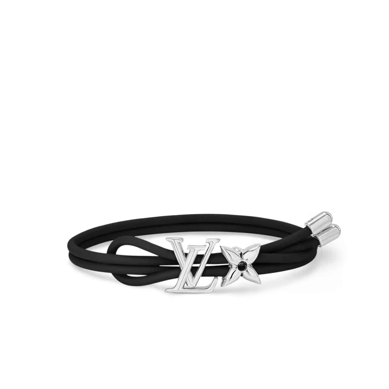 L0vis Vvtt0n Bloom Bracelet Noir Palladium M8970Z