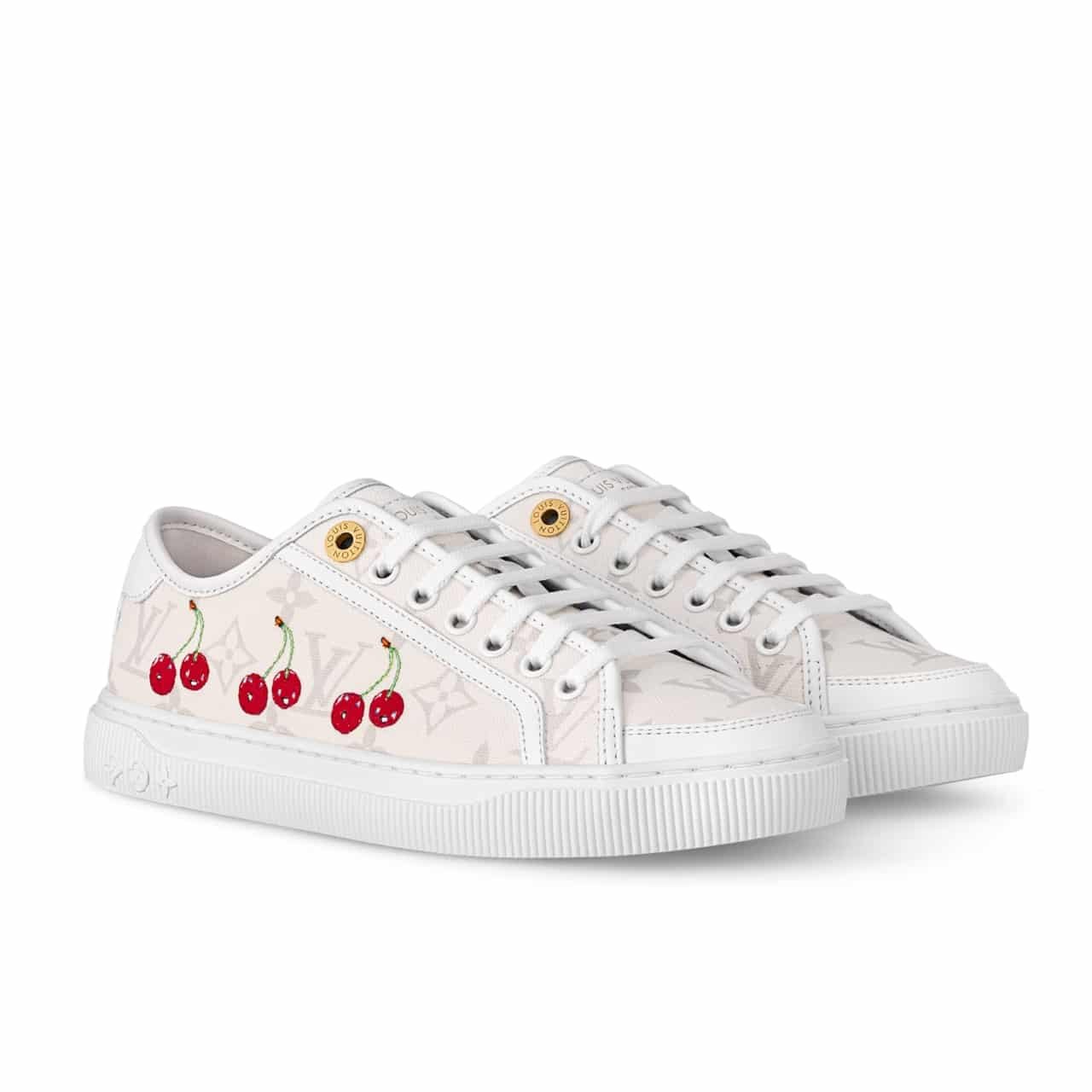 L0vis Vvtt0n X Takashi Murakami Lv Lagoon Sneaker White 1Ahkyo